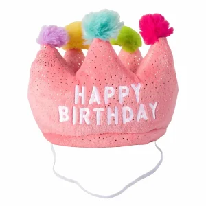 PetShop by Fringe Studio If The Crown Fits - Birthday Crown Dog Toy