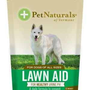 Pet Naturals of Vermont Lawn Aid for Dogs Dog Supplements - 60 Chew Pouch
