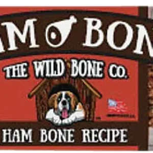 The Wild Bone Co. Ham Bone Recipe Crunchy Dog Treats - 24 ct