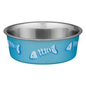 Loving Pets Bella Bowl Designer and Expressions Cat Bowl - XS