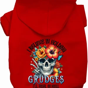 Grudges Skull Pet Hoodie