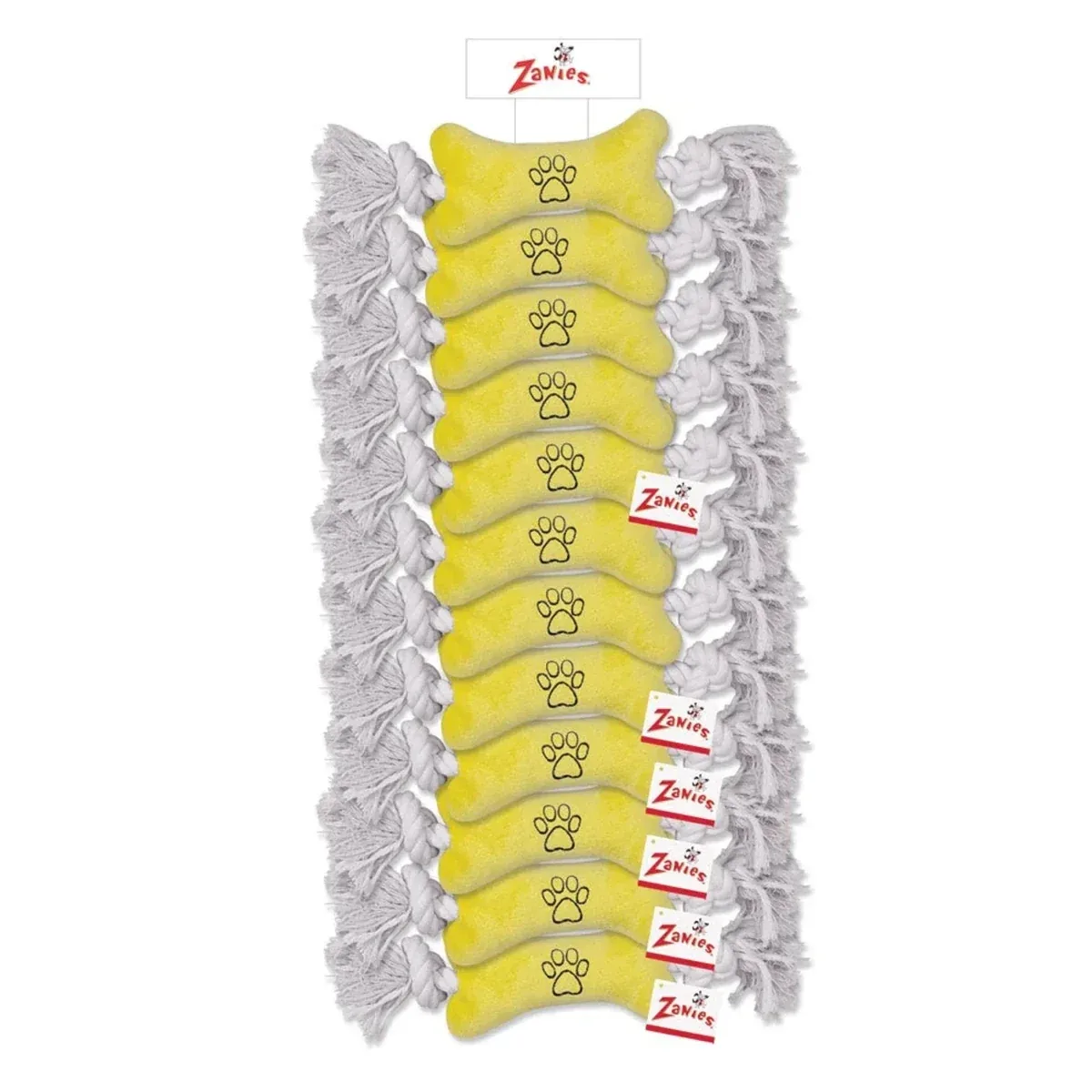 ZA Tiny Tugger Clip Strip - Ylw 12 ct - Image 2