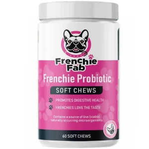 Frenchie Fab Probiotic Soft Chews (60 count)