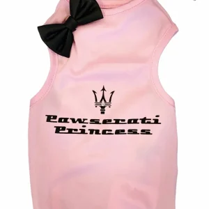 Pawserati Princess Tee - Pink by Bark Fifth Avenue