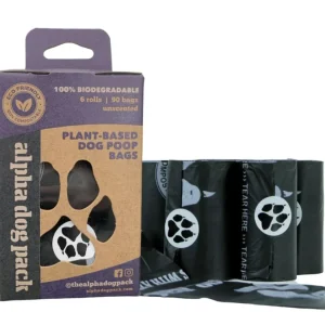 Plant-Based Compostable Poop Bag Package