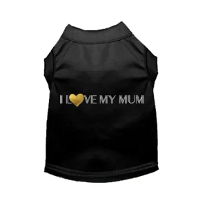 I Love My Dog & I Love My Mum - Matching Dog & Owner Set