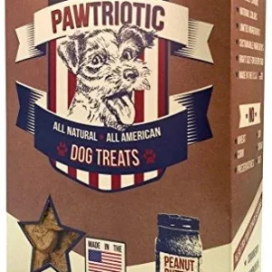 Wet Noses Treats Pawtriotic Treats Peanut Butter Crunchy Dog Treats - 16 oz Box