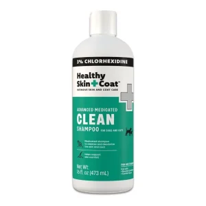 Healthy Skin + Coat Advanced Medicated Clean Shampoo, 16 oz