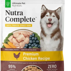 Ultimate Pet Nutrition Nutra Complete Premium Chicken with Antioxidants Freeze-Dried Raw Dog Food