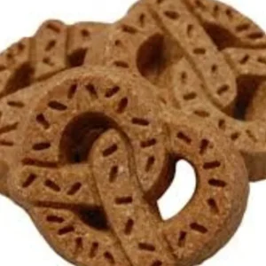 Wet Noses Treats Howlin' Goodies Cheddar Pretzel BULK Crunchy Dog Treats - Case of 10 lb