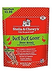 Stella & Chewy's Frozen Dog Food Dinner Patties Duck - 8.5 Oz