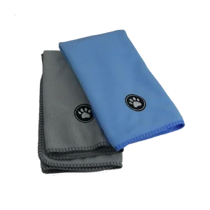 Pet Microfiber Towel Set, 2-Count