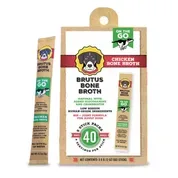 Brutus Bone Broth on the Go: Hip & Joint Instant Bone Broth Chicken Dog Food Topper