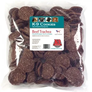 K-9 Kraving Treats Jumbo Beef Trachea Baked Dog Treats - Case of 50