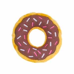 Zippy Paws Chocolate Donutz Plush Toy for Dogs