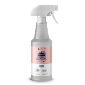 KIN + KIND Cat Pee+Odor Destroyer (Kitty Litter) Floral Cat and Dog Stain and Odor Remover - 32 oz