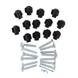 Tri Wing 1.25" Hardware For Kennels