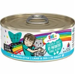 Weruva BFF QT Patootie Patties Chicken Turkey Canned Cat Food - 5.5 Oz - Case of 8