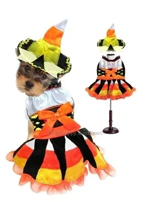 Candy Corn Witch Costume