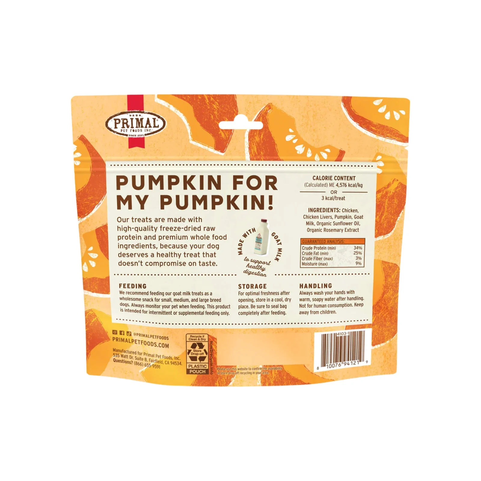 Primal Pet Foods Freeze Dried Dog Treats - Image 2