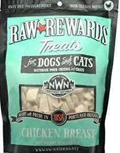 Northwest Naturals Freeze Dried Chicken Breast Treat Freeze-Dried Cat and Dog Treats - 10 oz Bag