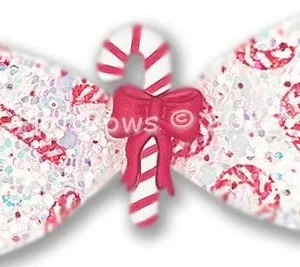 Candy Cane Lane Hair Bow