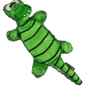 Allie Gator Dog Toy - Soft Crinkle Toy That Floats, No Squeaker