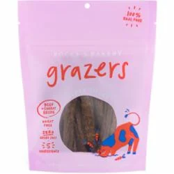 Bocce's Bakery Grazers Beef Jerky Dog Treats - 4 Oz