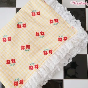 Wooflink Life is Better with Flowers Blanket - Yellow