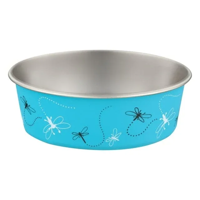 Loving Pets Bella Stainless Steel Cat and Dog Bowl - Image 2