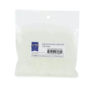 TP Grooming Bands 3/8 in Clear
