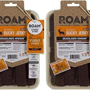 Roam Bucky Jerky Dog Jerkey Treats - 5 oz Box