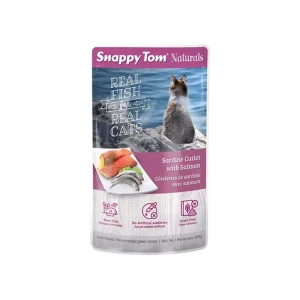 Snappy Tom Naturals Grain Free Wet Cat Food Stew Pouches