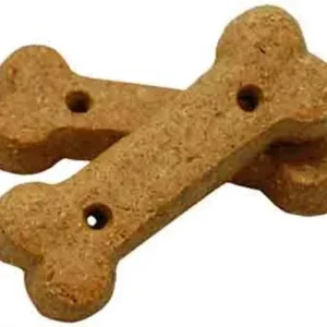 Wet Noses Treats Howlin' Goodies Peanut Butter Medium Bone BULK Crunchy Dog Treats - Case of 10 lb