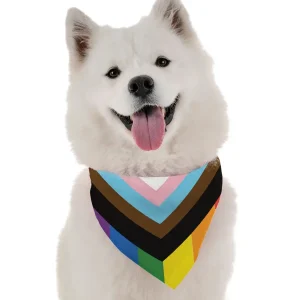 BanDoggie Progress Pride Dog Bandana - Celebrate Love All Year Round