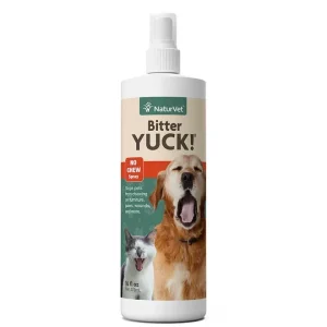 Naturvet Bitter Yuck! No Chew Spray Cat and Dog Training Aids - 16 oz Bottle