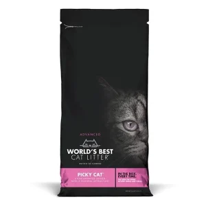 World's Best Cat Litter Pink Bag Picky Cat Litter - 24 lb Bag