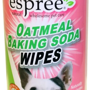 Espree Oatmeal Baking Soda Cat and Dog Wipes - 50 ct Container