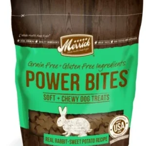 Merrick Treats Rabbit Recipe Soft and Chewy Dog Treats - 6 oz Bag