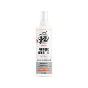 Skout's Honor Probiotic Wellness Anti-Itch Spray for Dogs and Cats - 8 oz Bottle