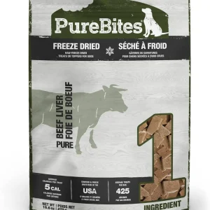 Purebites Beef Liver Freeze-Dried Dog Treats - 16.5 oz Bag