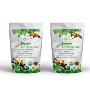 Organic Parrot Pellets (8lbs)