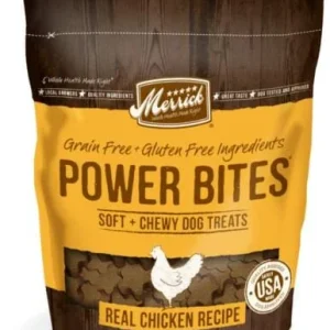 Merrick Treats Chicken Recipe Soft and Chewy Dog Treats - 6 oz Bag