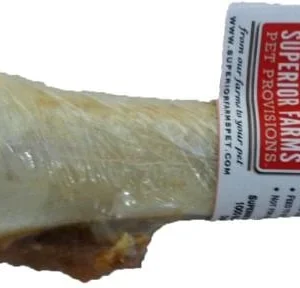 Superior Farms Pet USA USA Beef Bone with Tendon Dog Natural Chews - Case of 12