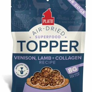 Plato Dry Dog Food Topper Venison, Lamb & Collagen Recipe