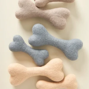 NEUTRAL WOOLBONE DOG TOY