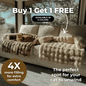 Pelsbarn Luxurious Sofa Bed ( 1+1 ) for Cats