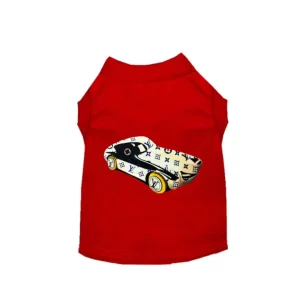Bark Fifth Avenue My Fancy Race Car Dog Tee & Dress