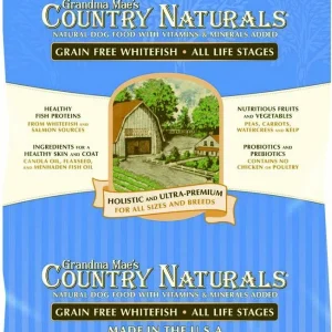Grandma Mae's Country Naturals Dog Grain-Free Whitefish - 14 lbs