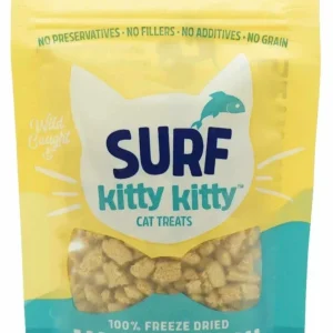 Kitty Kitty Surf Freeze-Dried White Fish Cat Treat with Krill Coating 0.6 oz